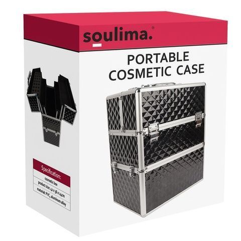 Косметичка органайзер кейс для косметики XL Soulima 22529 Польща 22529 фото